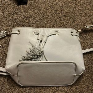 Light blue crossbody purse